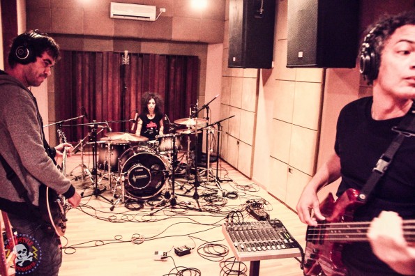 Mariano Martinez,Lonnie y yo en Estudio VIP